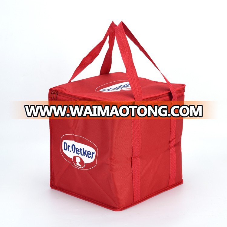 dual compartment insulated lunch cooler bag with divider